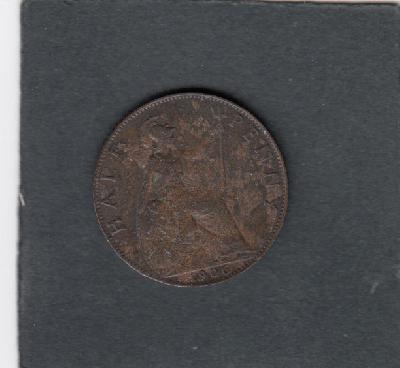 Beschrijving: 1/2 Penny  EDWARD VII 